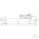 BARRE DE POUSSEE 450-M36 CAT 2