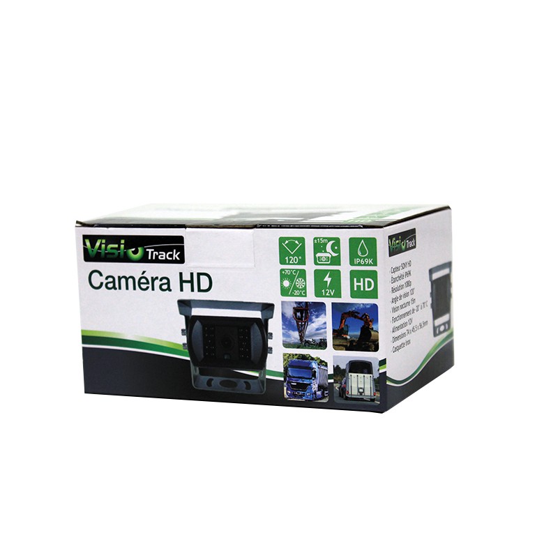 caméra sans fil IP69K 120° 12/24V