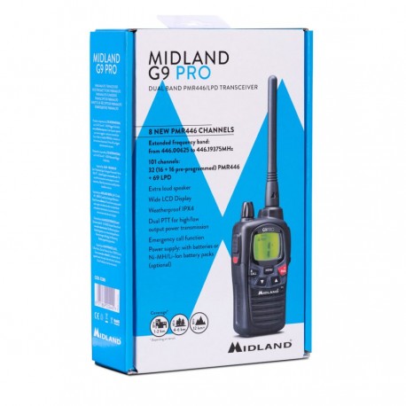 TALKIE WALKIE MIDLAND G9 PRO