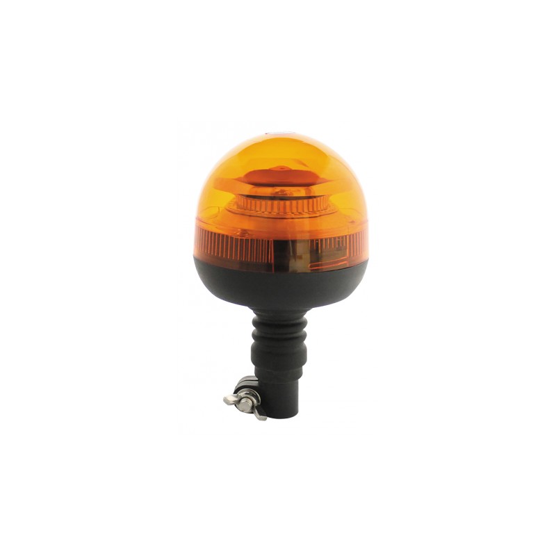 Gyrophare LED Rechargeable Batterie 12/24V 36LED Orange Sans Fil